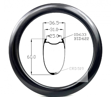 Carbon Spoked Marble 60 SL